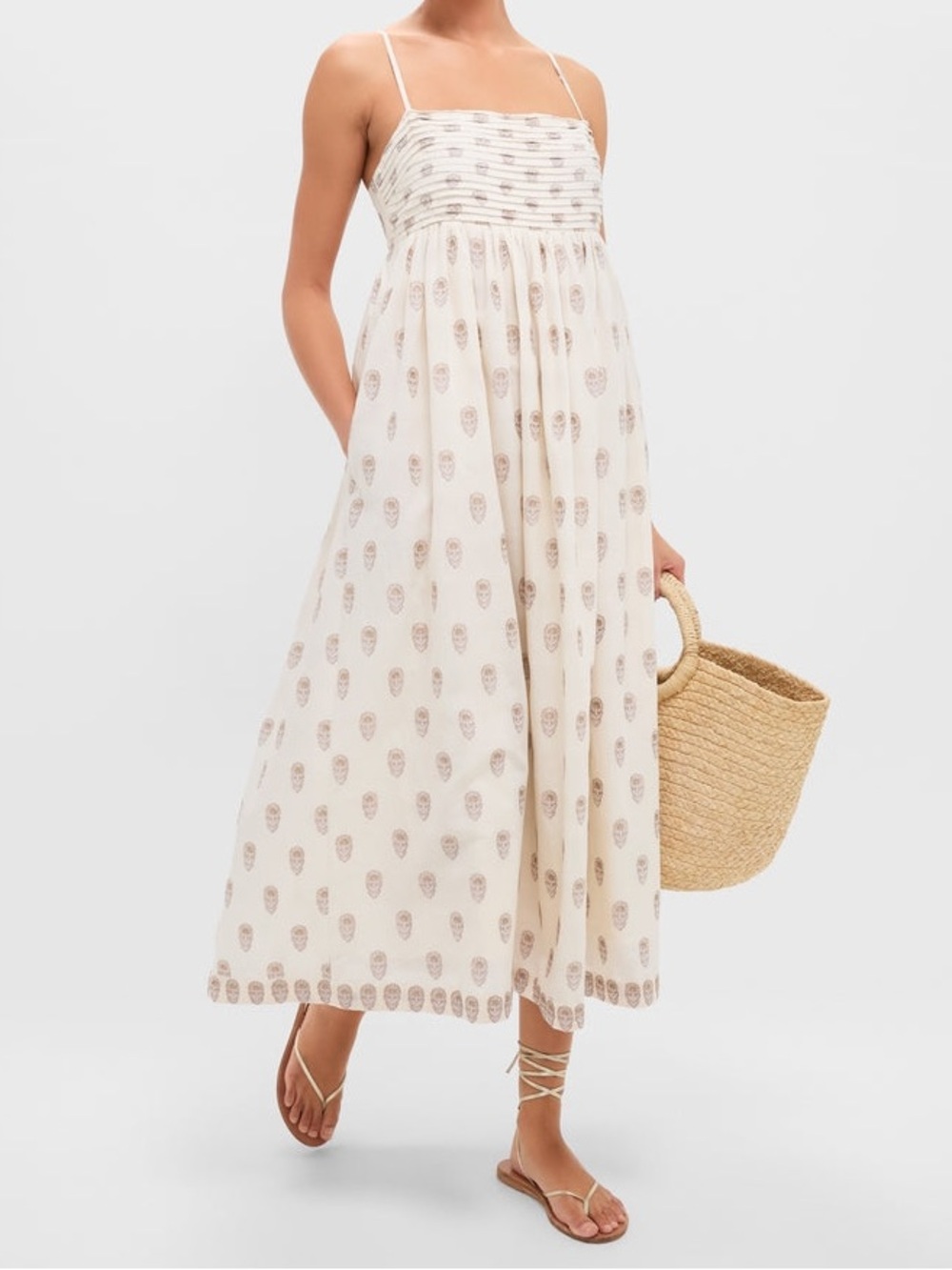 TUCKERNUCK Orchid Echo Cotton Jacquard Betsy Dress size small